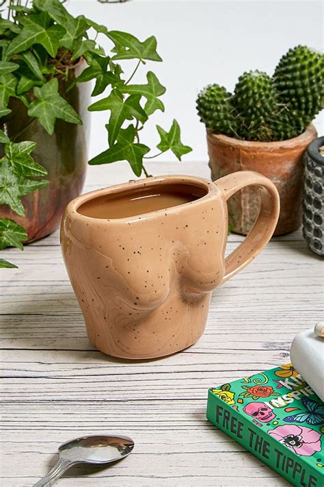 boob shaped mug